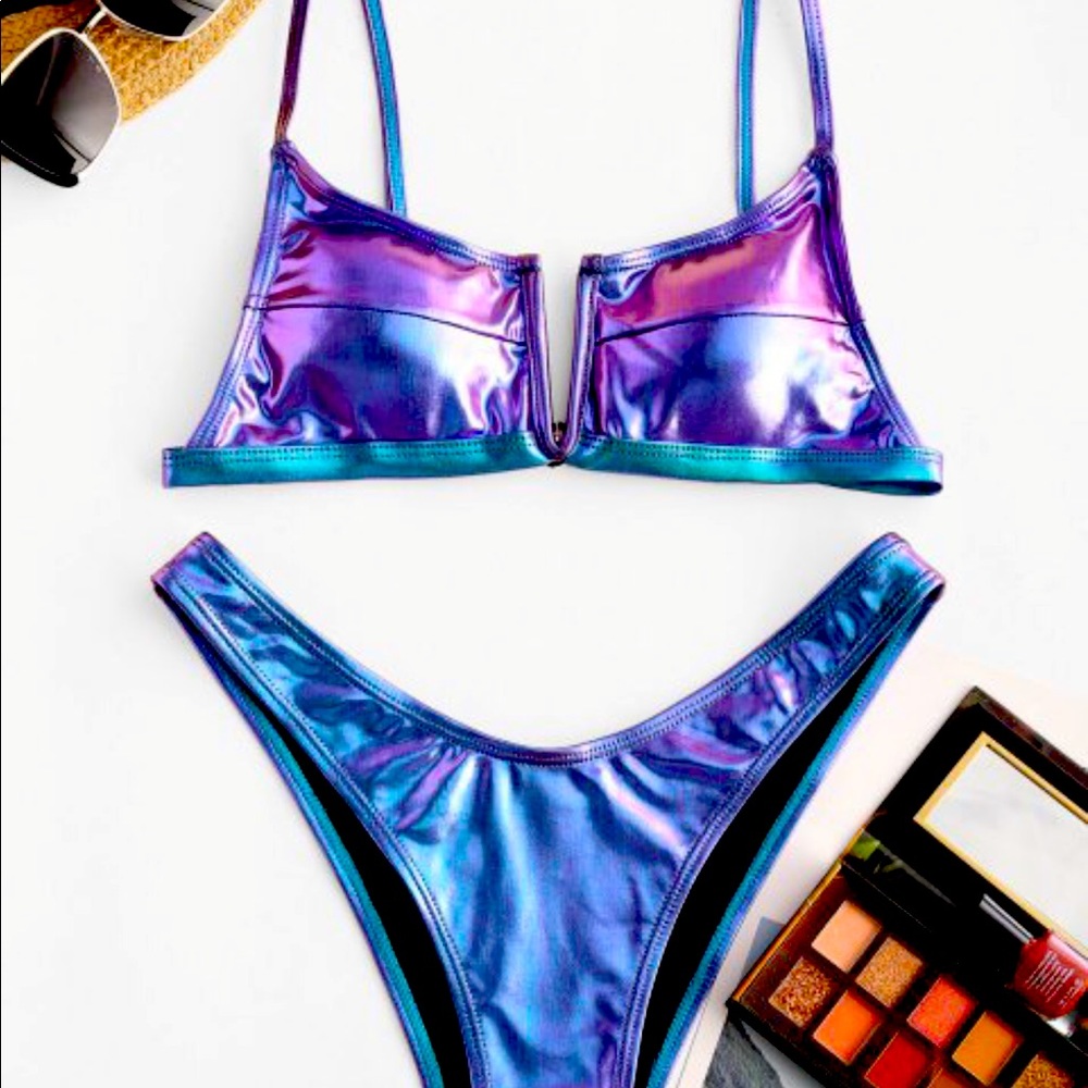 NWT metallic bikini
